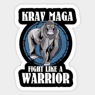 Krav Maga T Shirt I combat coach gift Sticker